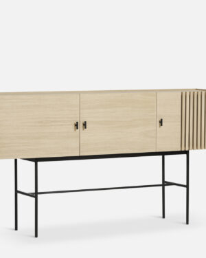 Array Skenkur - Hvíttuð Eik 180 cm