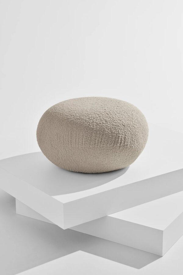 Bloom Teddy Pouf - Beige