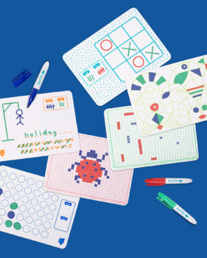 Ferðaleikir 3 mottur í pakka