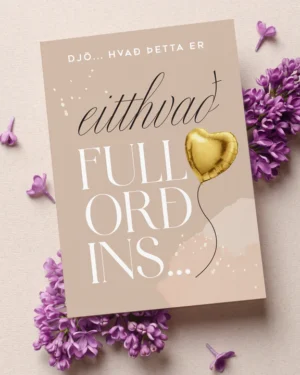 Tækifæriskort- Fullorðins