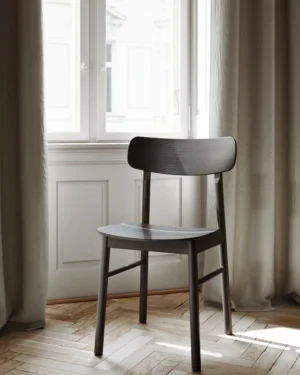 Soma borðstofustóll Svartur