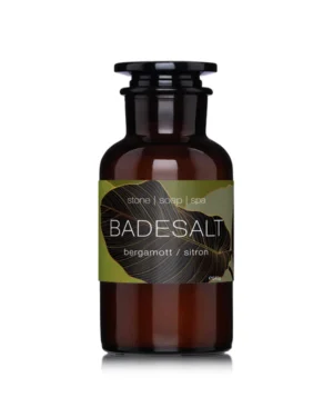 Stone soap spa Baðsalt - Sítróna og Bergamot