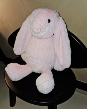 Blær bangsi 40 cm- Bleikur