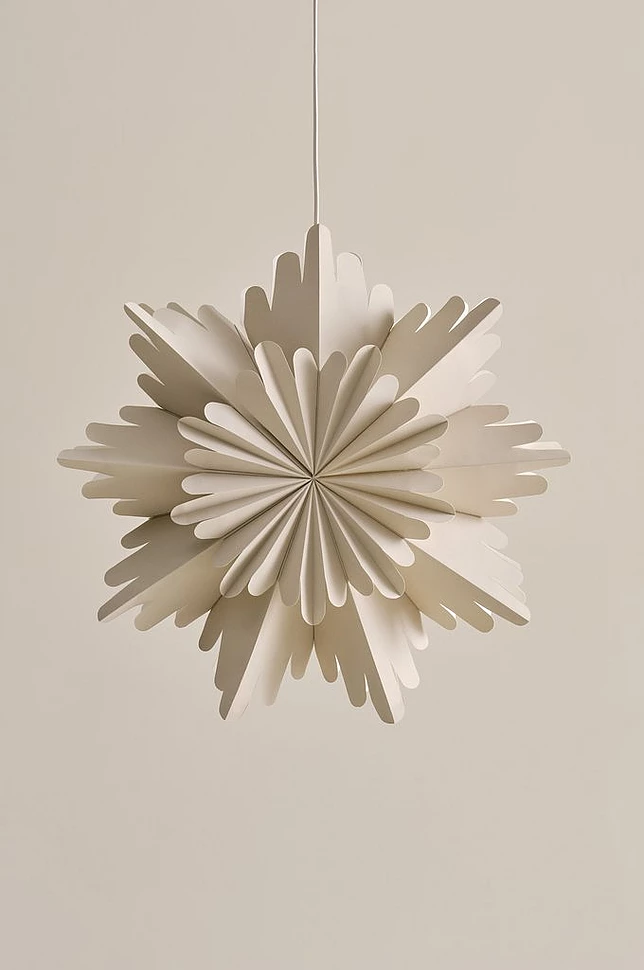 2f1- Alhena Jólastjarna - Beige 60 cm - Image 3