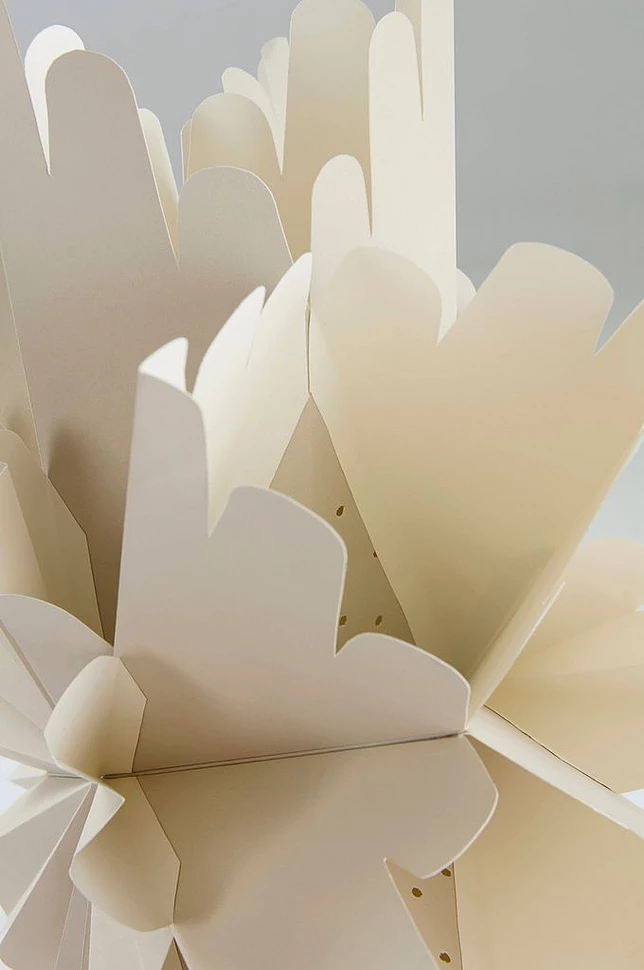 2f1- Alhena Jólastjarna - Beige 60 cm - Image 5