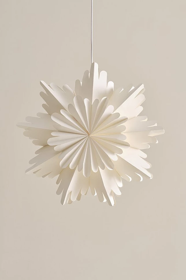 2f1- Alhena Jólastjarna - Hvít 60 cm - Image 3