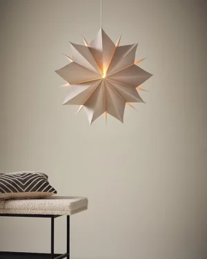 2f1- Polaris Jólastjarna - Beige 58 cm