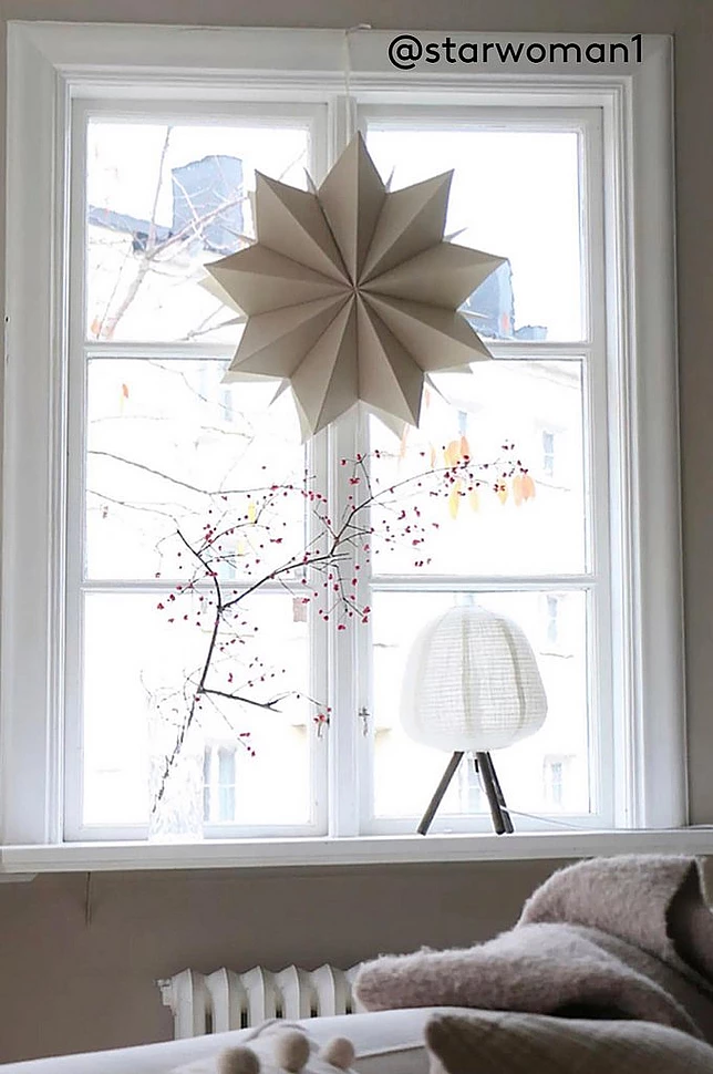 2f1- Polaris Jólastjarna - Beige 58 cm - Image 3