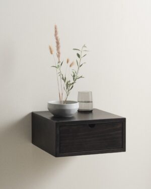 Útlitsgallað eintak- Williston Náttborð/Hilla - Svart