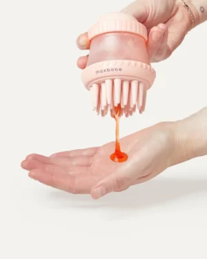 Sjampó skammtari með bursta