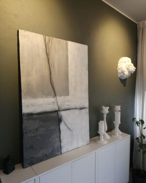 Walk the line, málverk