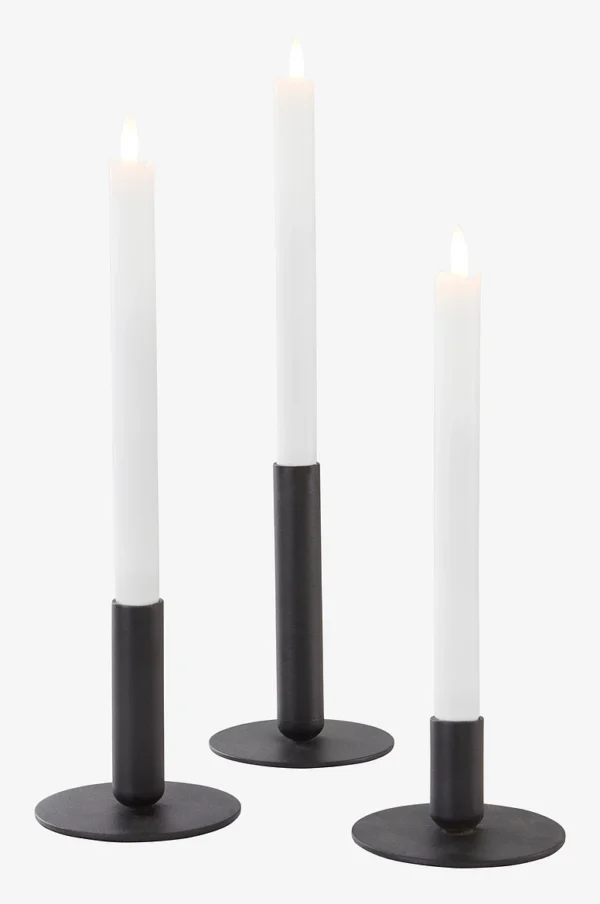 Laurant kertastjakar, svartir - Image 2