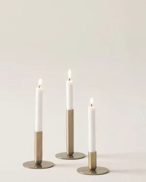 Laurant kertastjakar, gylltir