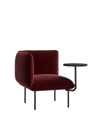 Nakki lobby, hliðarborð Svart