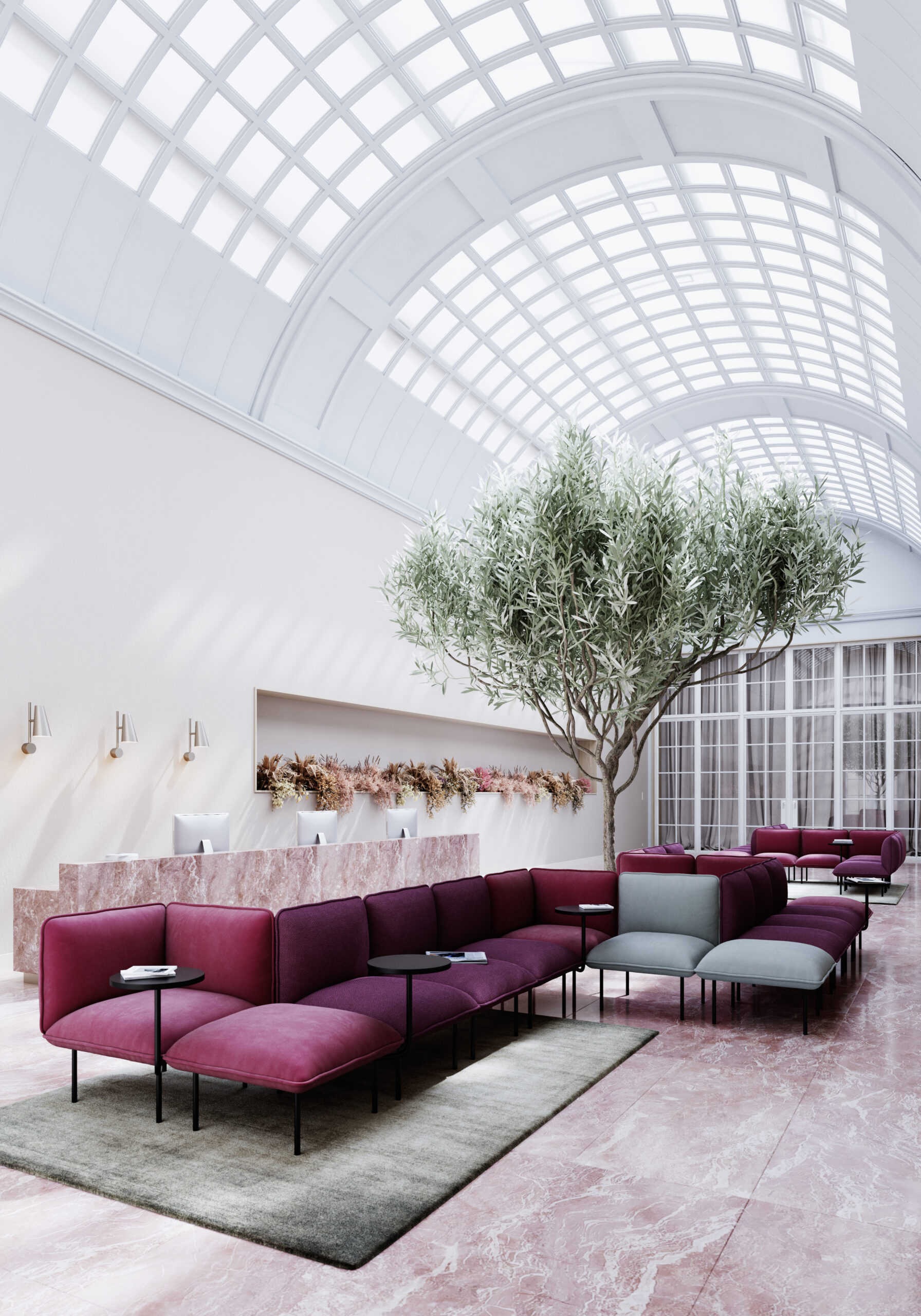 Nakki lobby, hliðarborð Eik - Image 6