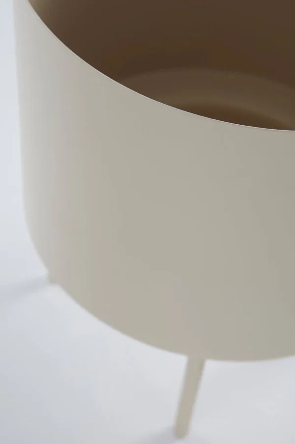 Monique blómapottur- Beige - Image 3