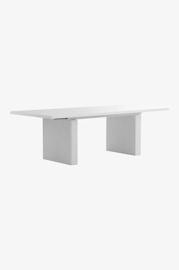 Palanzo Borðstofuborð - Hvít Eik - Image 10