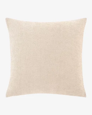 Chloe Púðaver - 50x50 cm, Beige línur