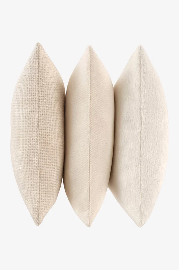 Chloe Púðaver - 50x50 cm, Hvítbeige - Image 2