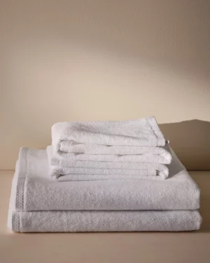 Darcy Handklæði, 70*140 cm - Hvítt