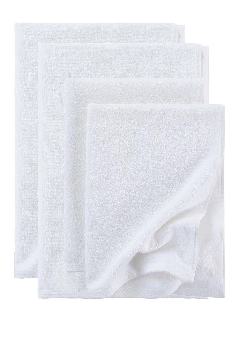 Darcy Handklæði, 50*70 cm - Hvítt