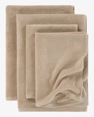 Darcy Handklæði, 50*70 cm - Beige