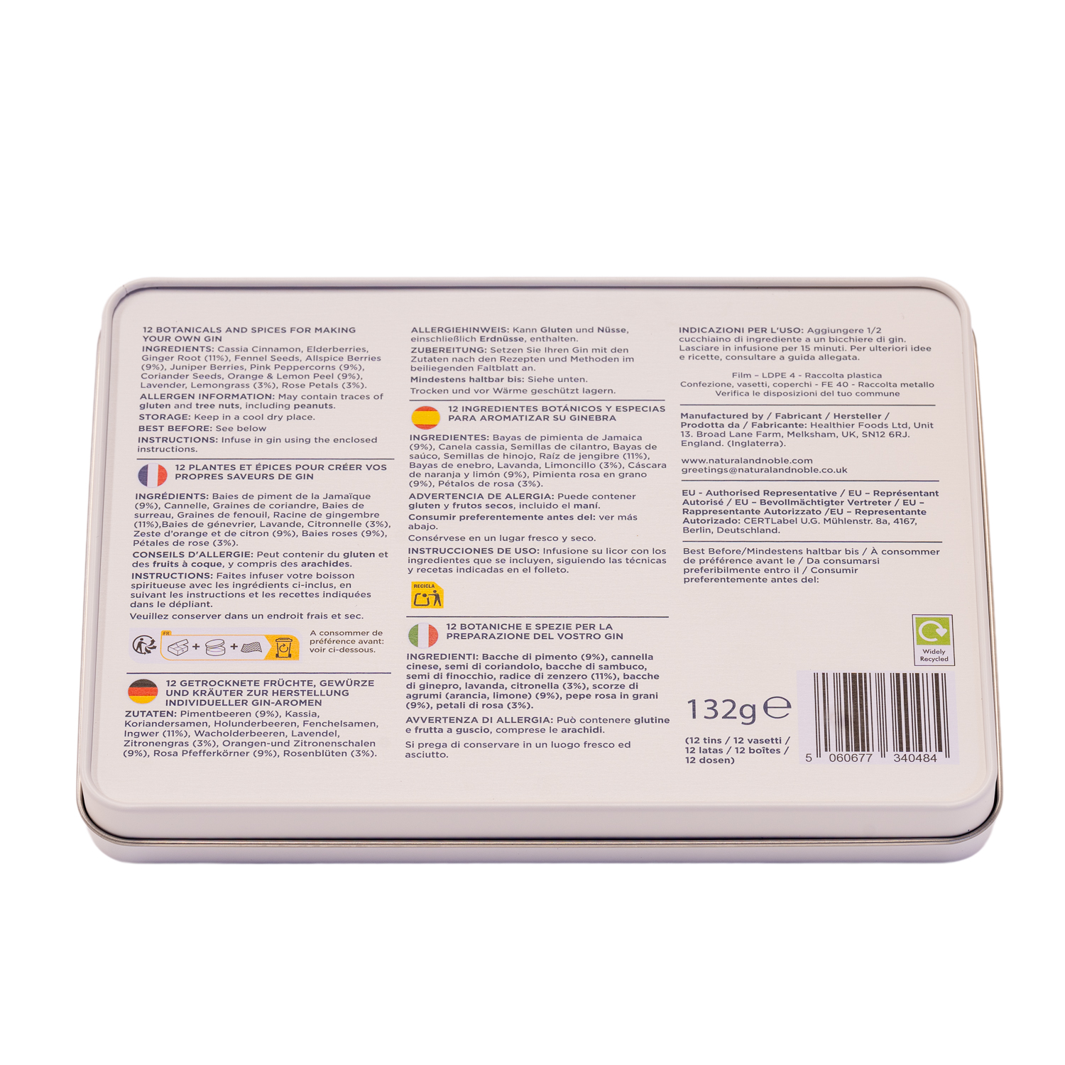 Krydd- og jurtainnrennslissett fyrir gin - Image 8