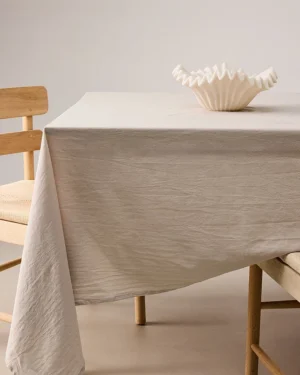 Sadie Borðdúkur, 200 cm - Beige