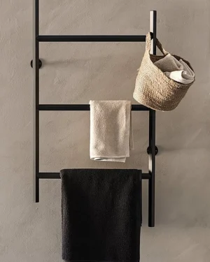 Tova handklæðahengi- Svart