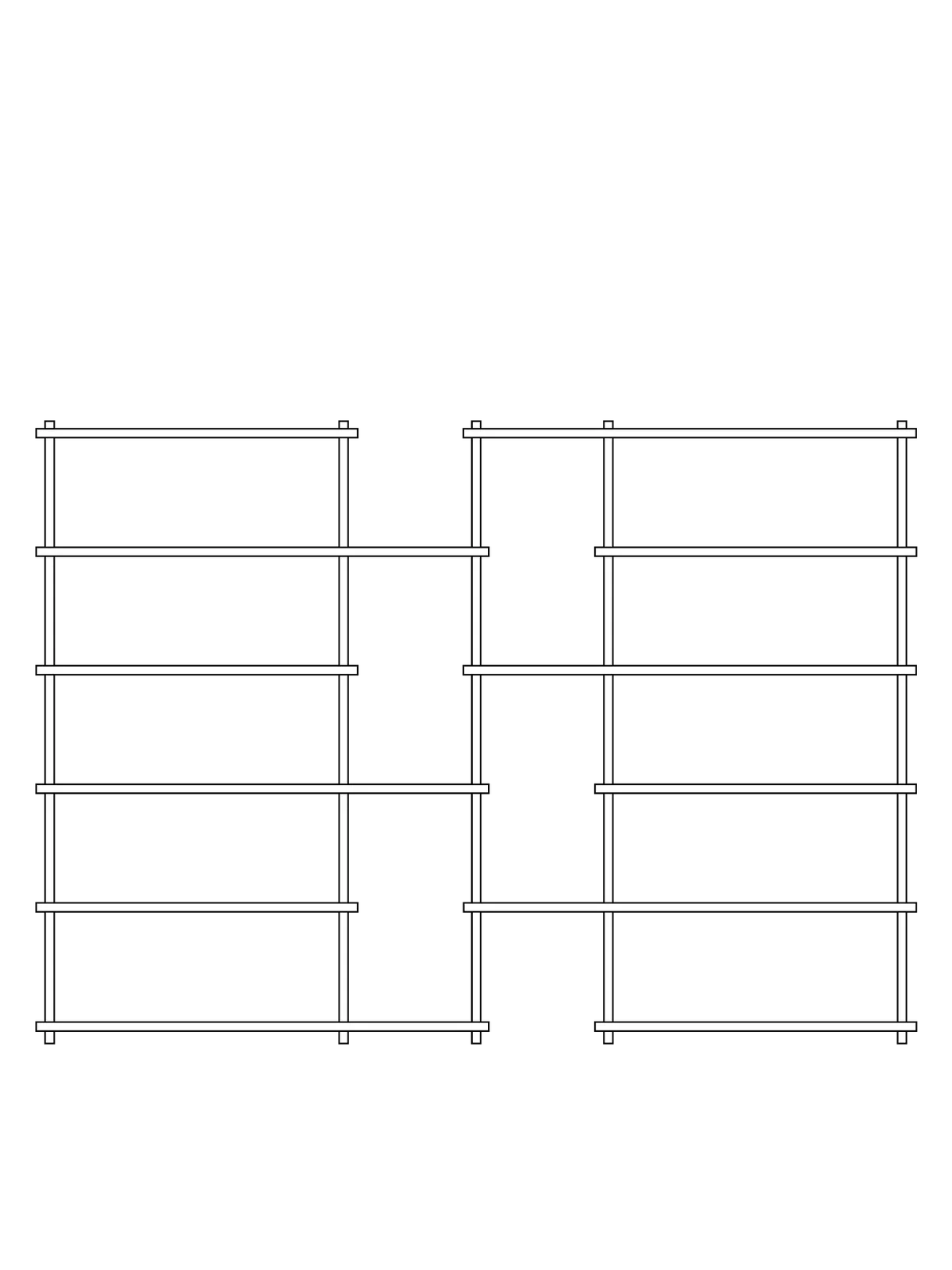 Elevate hilla, Hvíttuð eik- Gerð 12 - Image 2