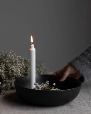 Lidatorp Kertastjaki - Svartur glans XLarge