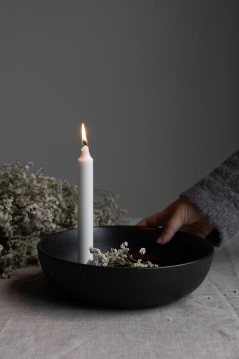 Lidatorp Kertastjaki - Svartur glans XLarge