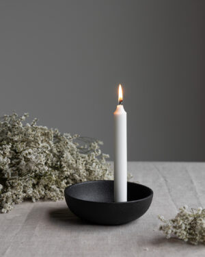 Lidatorp Kertastjaki - Svartur glans small