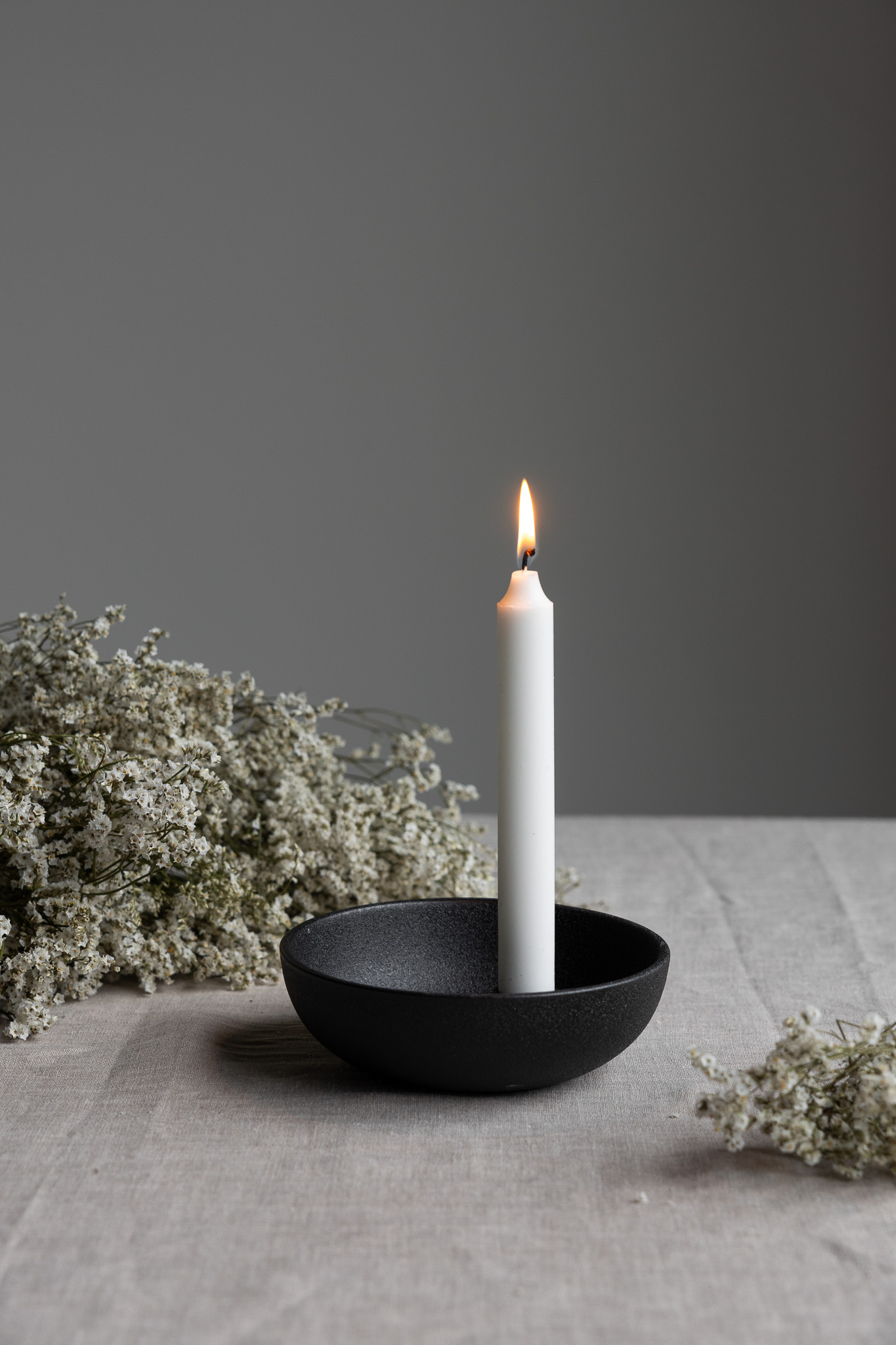 Lidatorp Kertastjaki - Svartur glans small