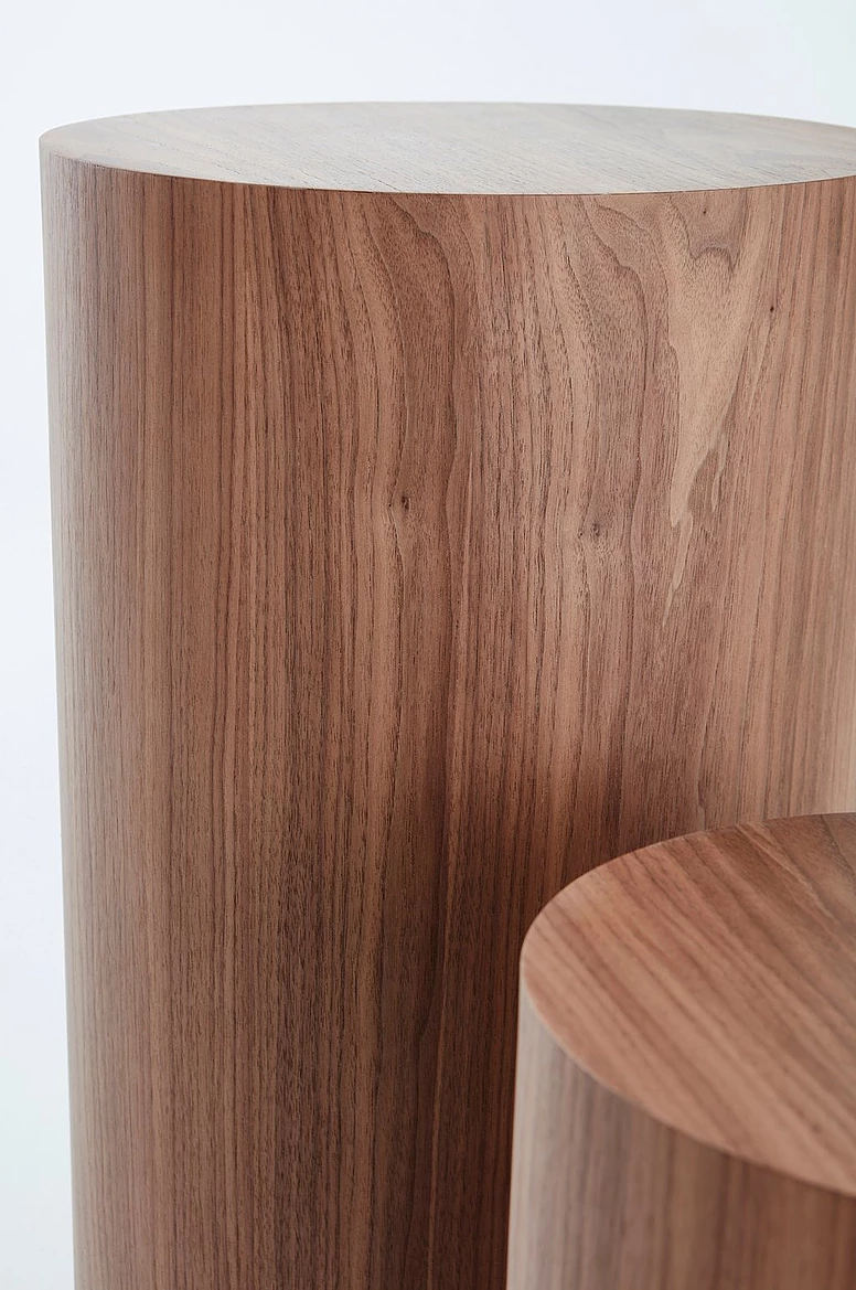 Silon hliðarborð, tvö í pakka- Valhneta - Image 8