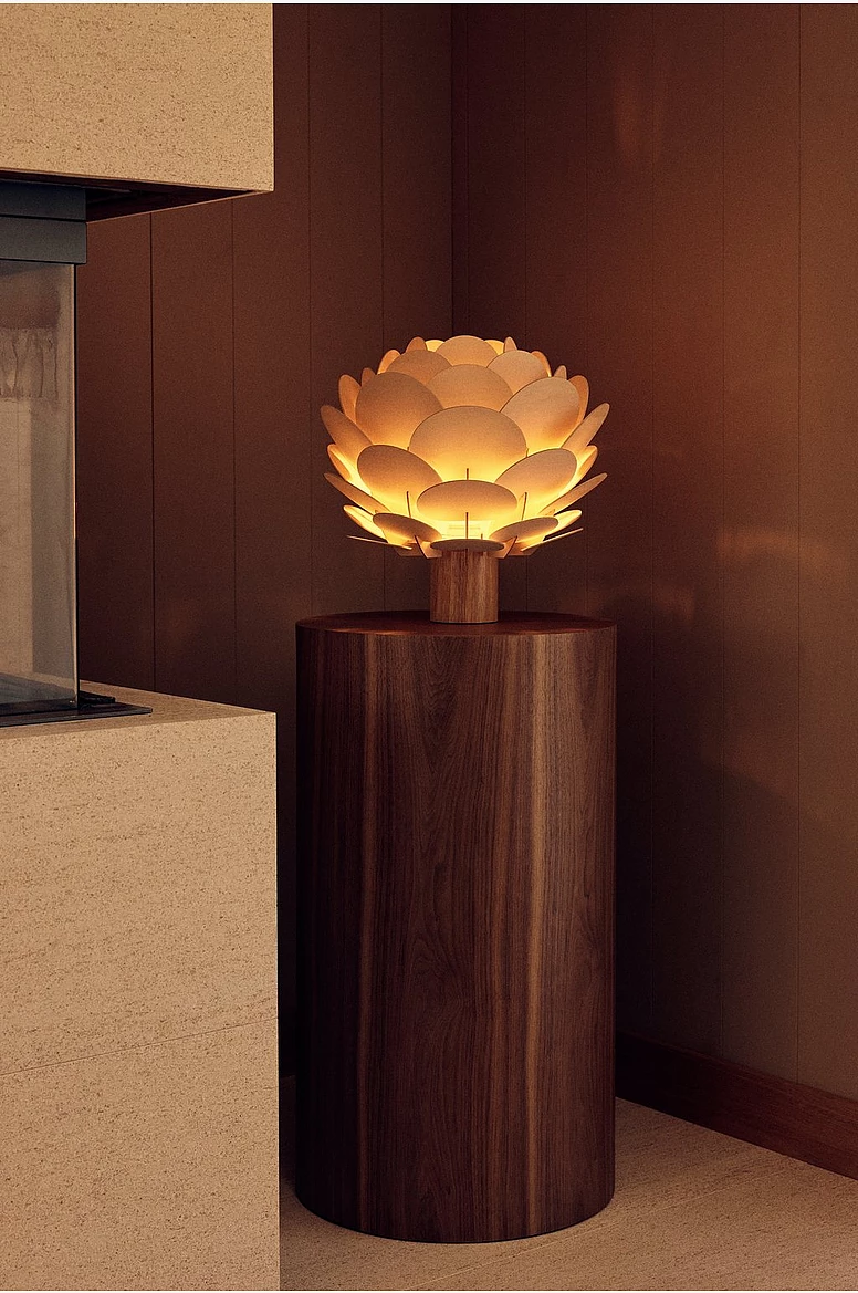 Silon hliðarborð, tvö í pakka- Valhneta - Image 7