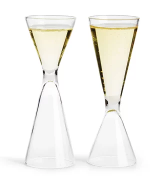 Náttúrulegt snapssett með geymsluboxi- 6 stk í pakka