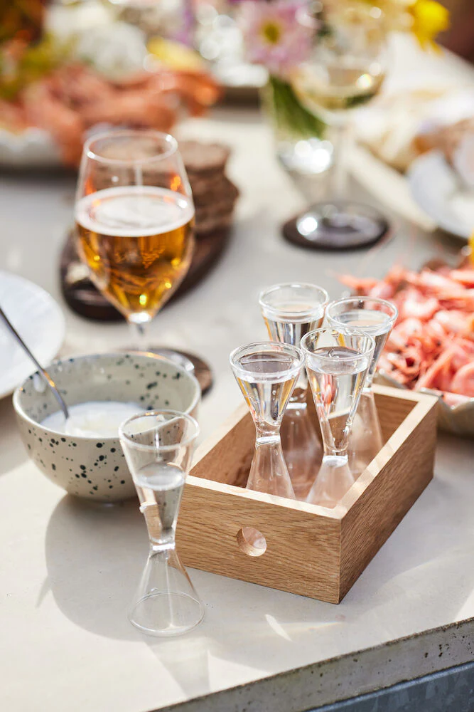 Náttúrulegt snapssett með geymsluboxi- 6 stk í pakka - Image 7