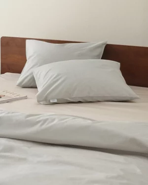 Zack Percale koddaver, 2 stk, Beige - 50 x 60 cm