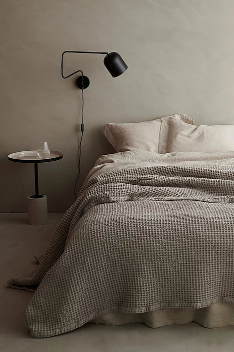 Lois Rúmteppi - 260x260 cm, Brúnbeige