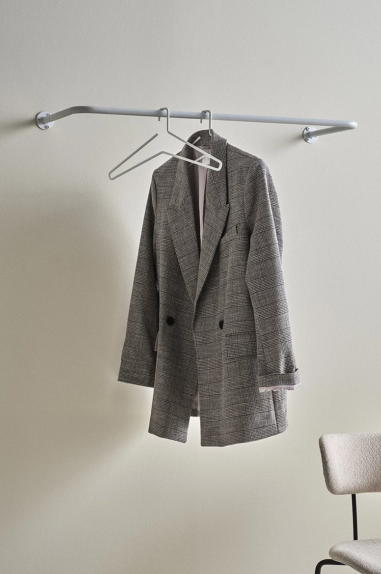 Vegg Fataslá- Hvít