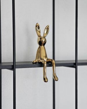 Gyllt sitjandi páskakanína