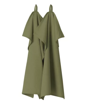 Linus viskustykki, 2 stk- Ólífugræn