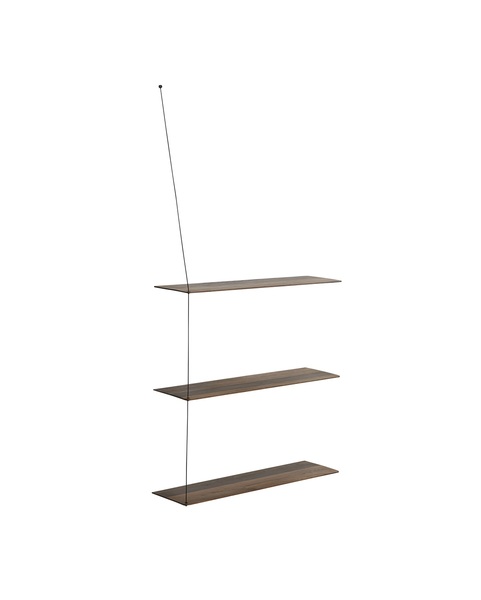 Stedge Vegghilla (3 hillur) - Reykt Eik 80cm - Image 2