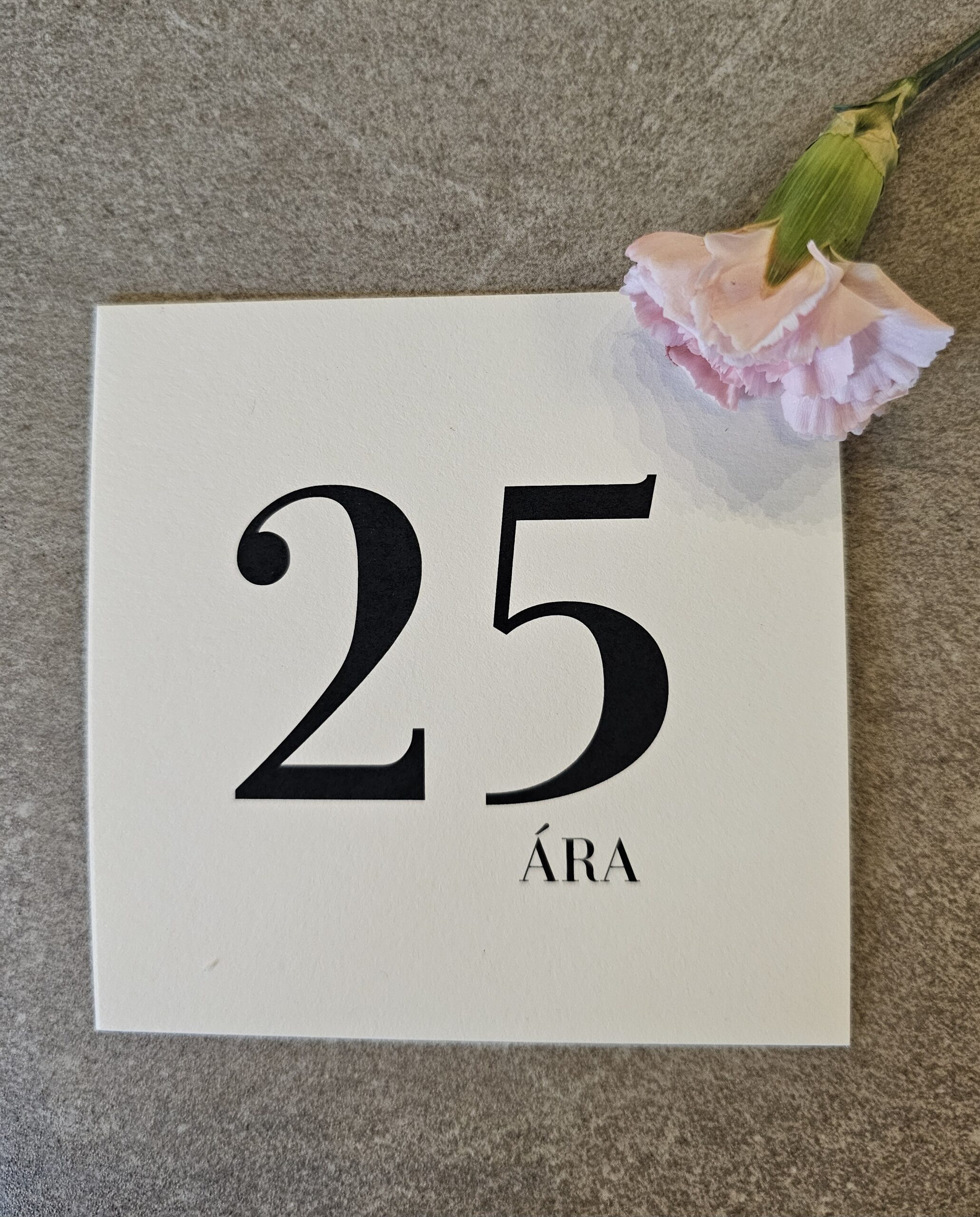 Tækifæriskort- 25 ára - Image 2