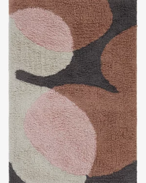 Delores baðmotta, Brún/Beige/Bleik