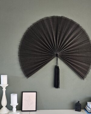 My Biggest Fan veggskraut, Svart/svart